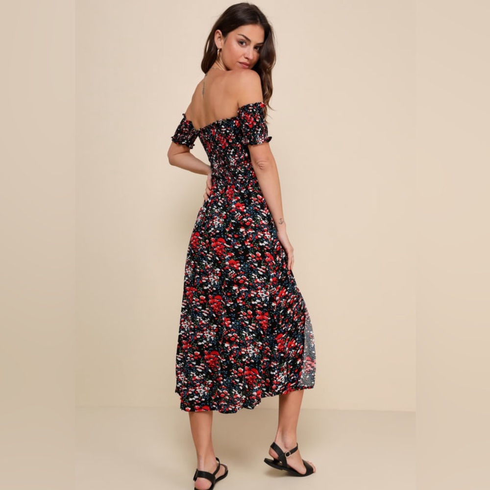 Floral Midi Dress